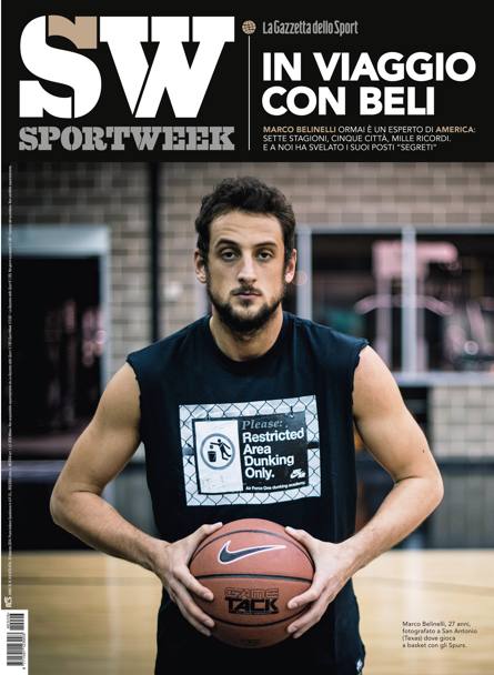 Sportweek gli dedica la copertina del 15 febbraio 2014